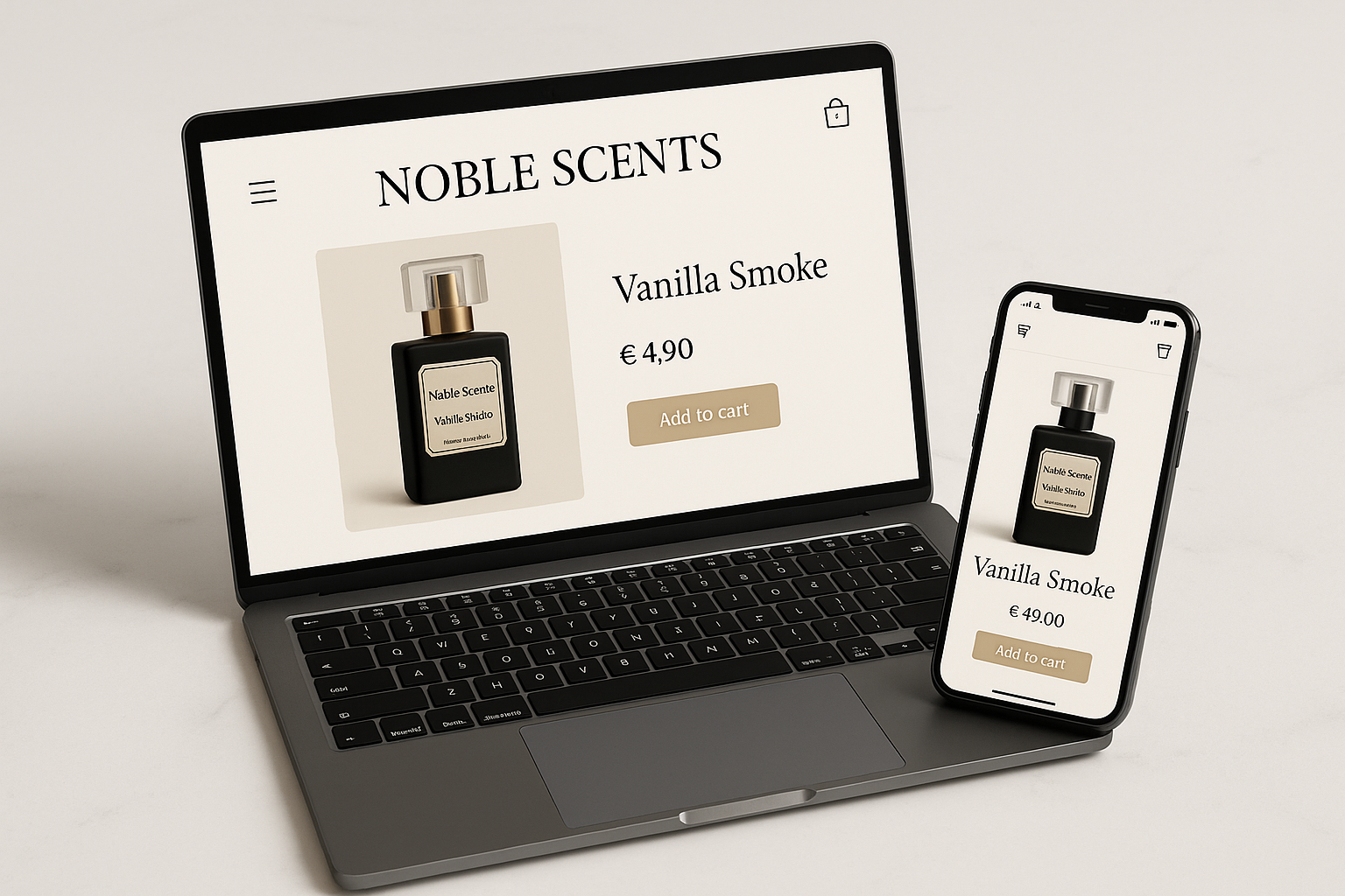 NobleScents UF - Hemsida